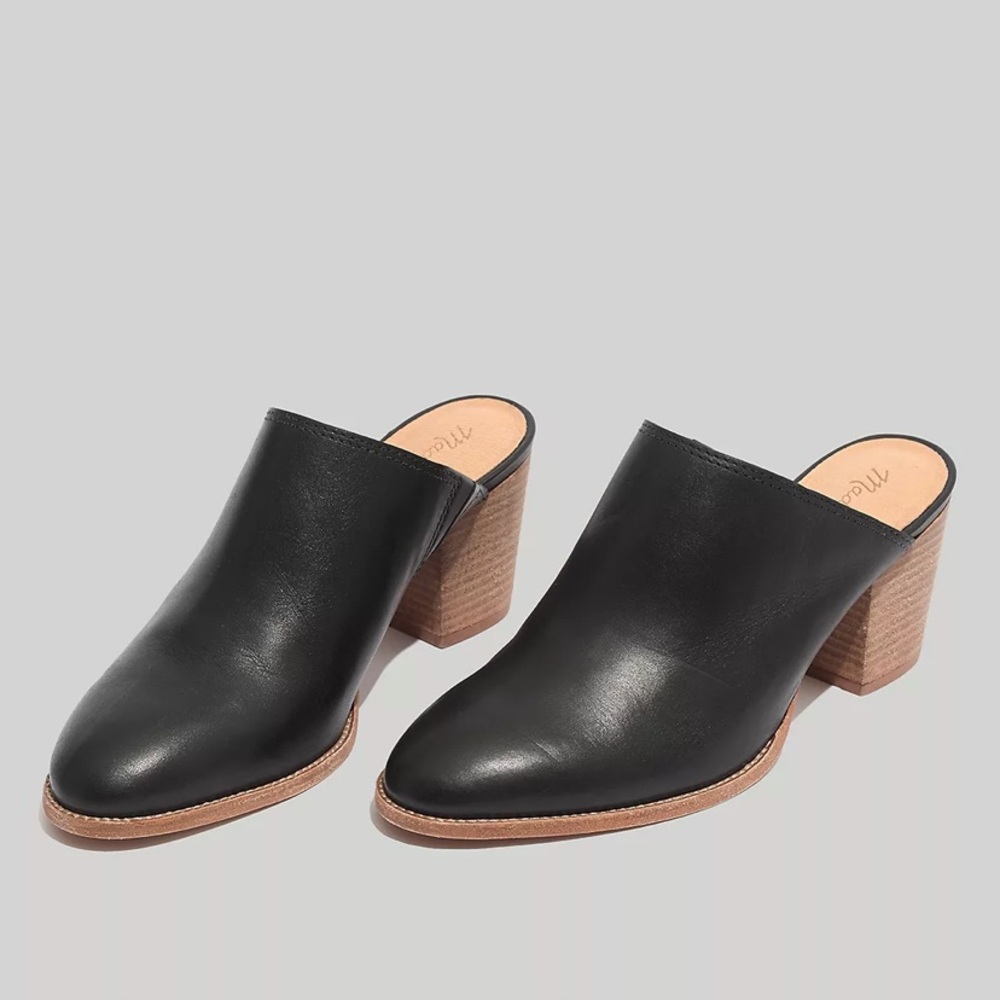 Madewell The Harper Mule in Black